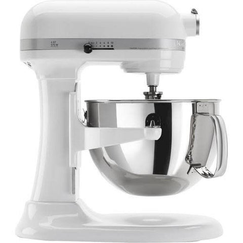 KitchenAid KP26M1XWH - Professional 600 Series 6 - Quart Stand Mixer (White)