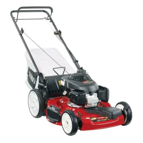 Self - propelled gas mower. 22 - inch 170cc OHV engine high - wheel RWD 3 - in - 1 with height adjustment. oil included