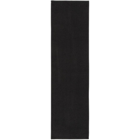 Walmart Mainstays Titan Durable Indoor Runner Rug - Black - Runner 20 x 72 Each