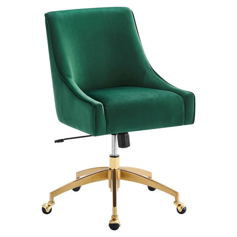Discern Velvet Performance Office Chair